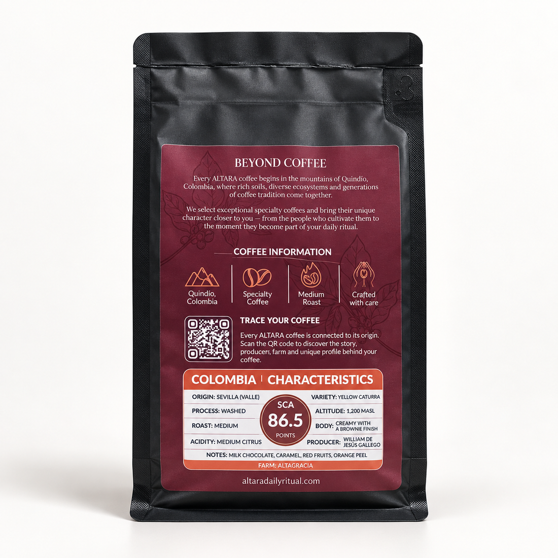Yellow Caturra Colombian Specialty Coffee